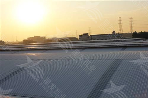 灰色2.5厚apvc復合塑料防腐瓦 溫室種殖大棚用彩瓦 珠海pvc波紋瓦廠家定制