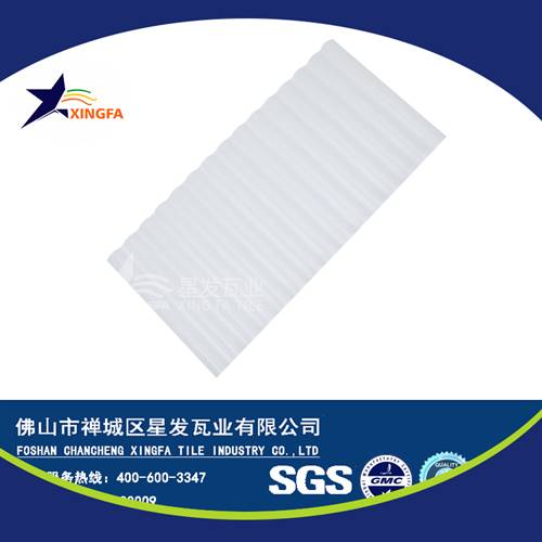 珠海pvc采光琉璃小波紋瓦 溫室大棚用保溫隔熱透光瓦 pvc透明塑料瓦安裝方便不褪色且壽命長 珠海廠家批發銷售